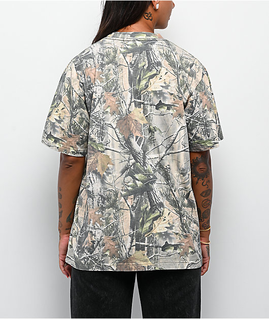 Obey Leaf Collegiate Camo T-Shirt