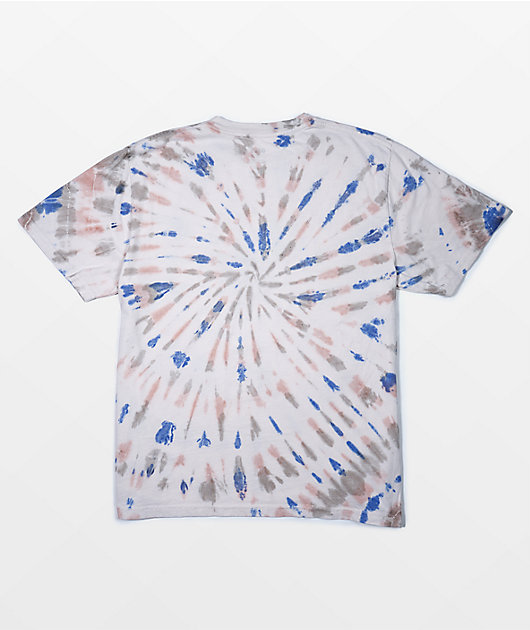 Obey Mushroom Garden Grey \u0026 Blue Tie 