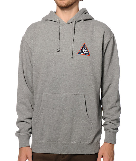 obey next round 2 black hoodie