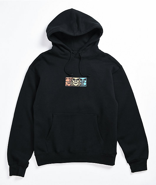 Obey No Evil Black Hoodie Zumiez