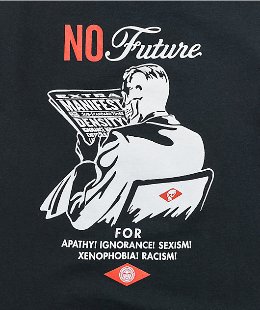 Obey No Future Black T-Shirt
