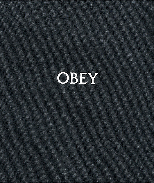 Obey No Future Black T-Shirt