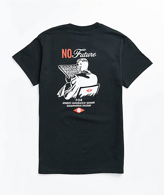 Obey No Future Black T-Shirt
