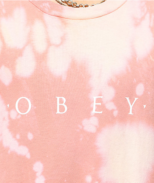 Obey Novel Rose Bleach T-Shirt