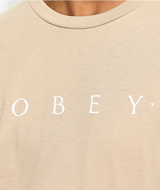 Obey Novel Sand T-Shirt 