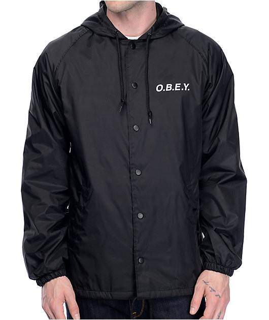 obey jacket hoodie