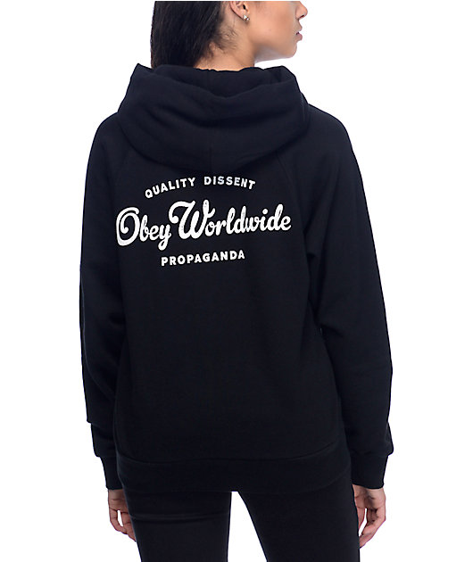 black hoodie good quality