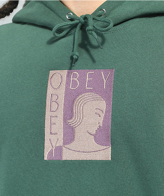 Obey Rio Green Hoodie