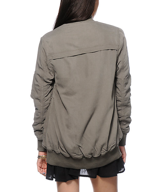 Obey Runaway Army Green Jacket
