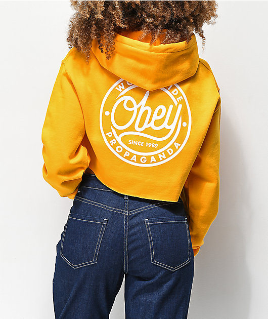 Obey | Sudadera sin capucha Love is the Cure - Unbleached | 12 Pulgadas