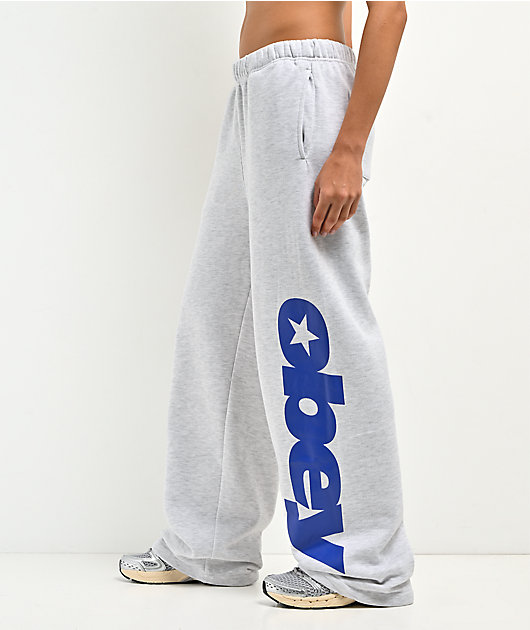 Obey Speed Star Grey Sweatpants