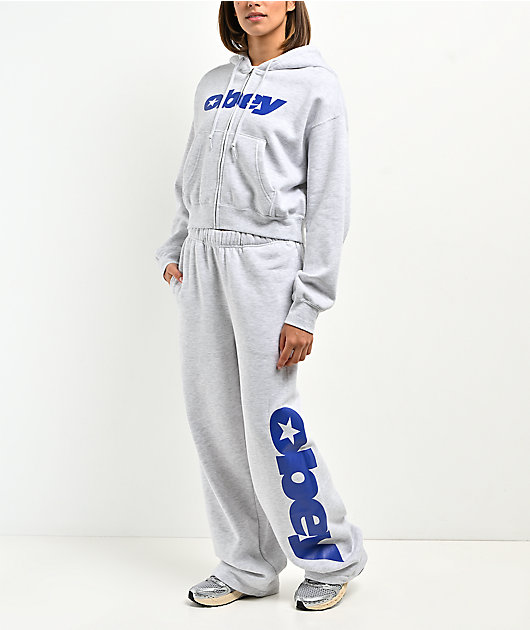 Obey Speed Star Grey Sweatpants