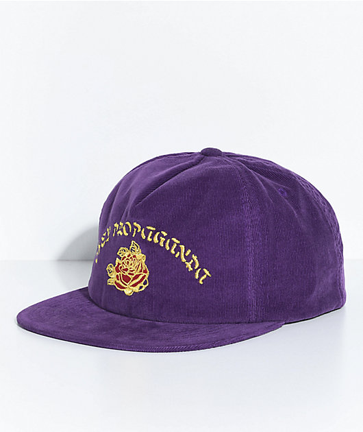 obey corduroy hat