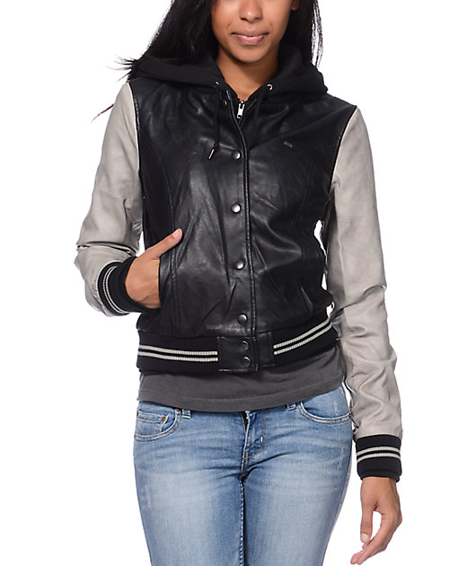 obey jacket leather