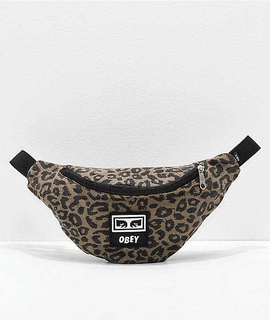 leopard print fanny pack