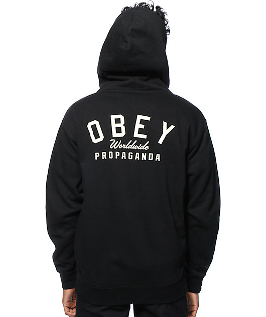 obey worldwide propaganda hoodie