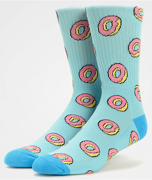 Odd Future Allover calcetines azules claros