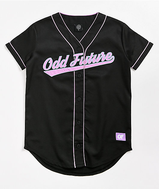 Odd Future Black & Purple Baseball Jersey