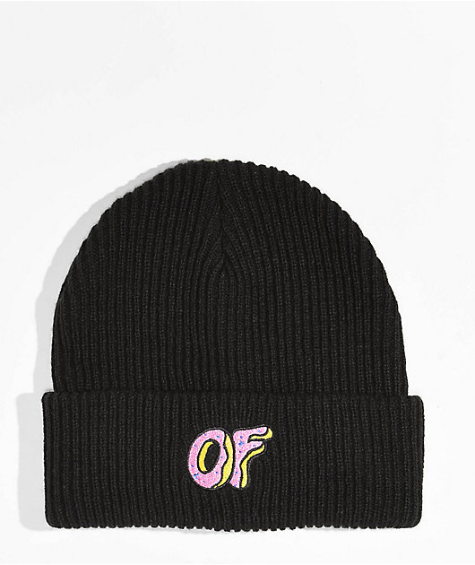 Odd Future Black Beanie | Zumiez