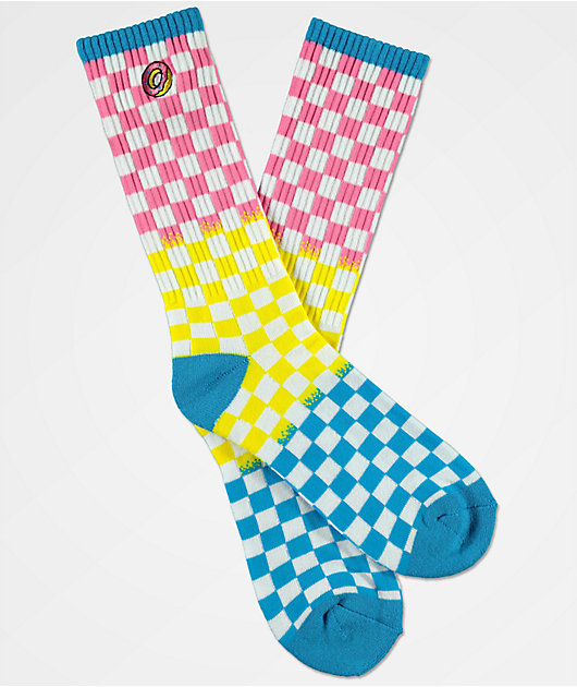 Odd Future Checkered Crew Socks