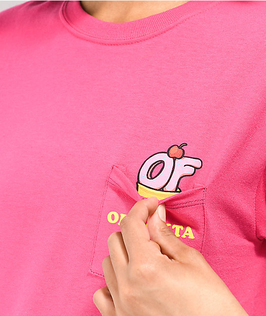 Odd Future Cherry On Top Pink T-Shirt