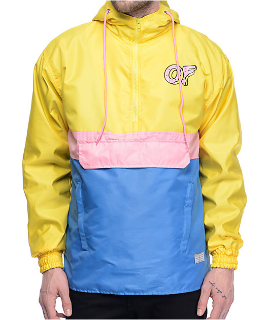pink jacket yellow