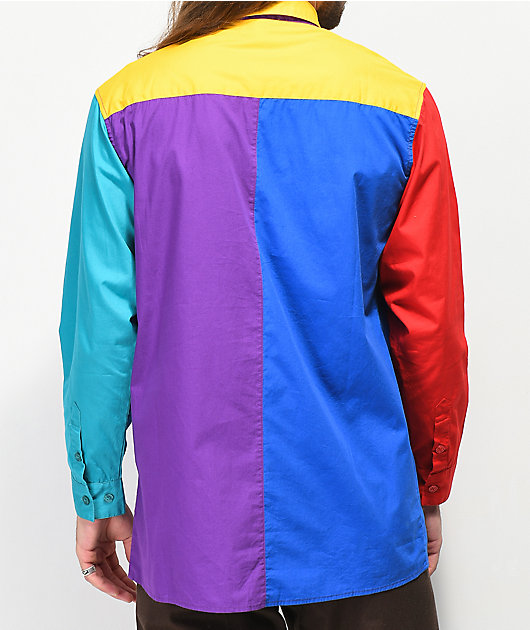 odd future button up shirt