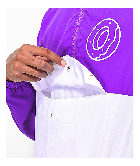 odd future windbreaker purple