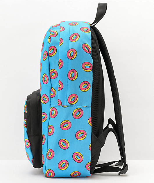 Odd Future Donut All Over Print Blue Backpack