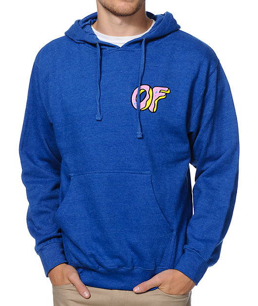 Donut hoodie blue Frosted Donut
