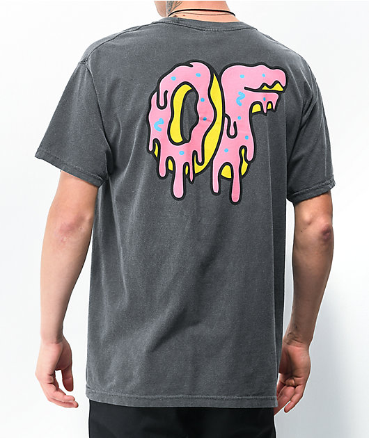 https://scene7.zumiez.com/is/image/zumiez/product_main_medium/Odd-Future-Drip-Donut-Grey-T-Shirt-_350766-front-US.jpg