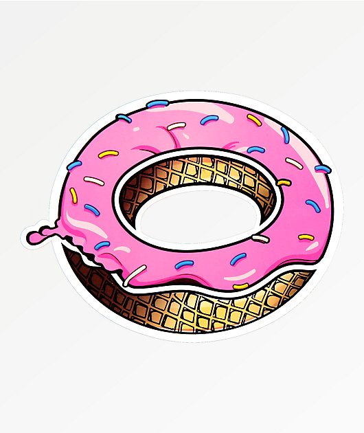 Odd Future Dripping Donut Sticker