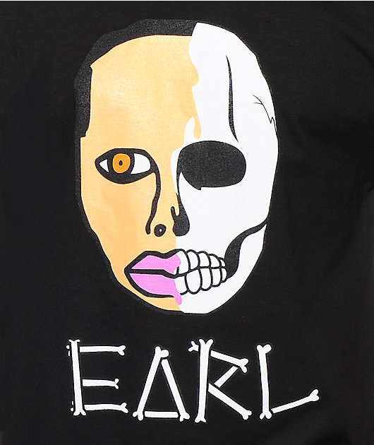 Odd Future Earl Sweatskull Black T-Shirt