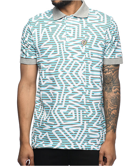 aztec polo shirt