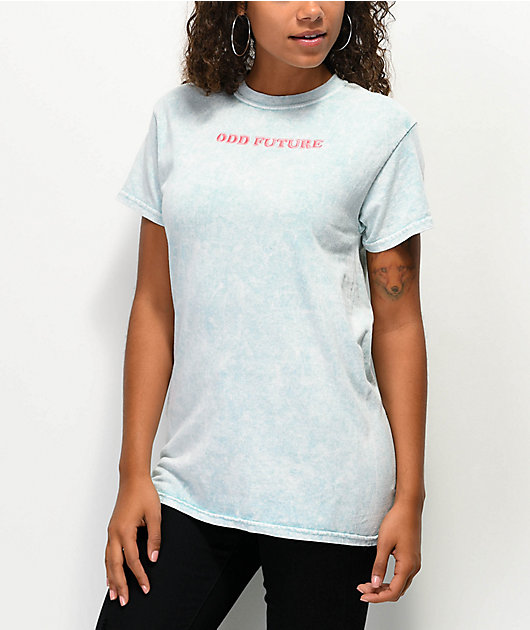 Odd Future Embroidered Mint Blue T-Shirt