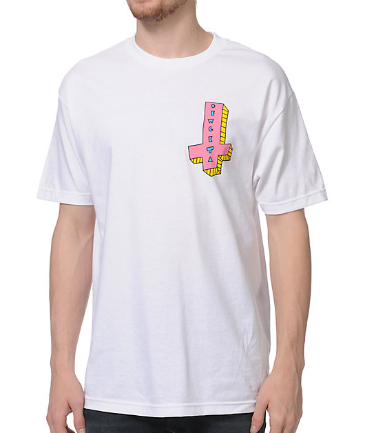 off white donut tee