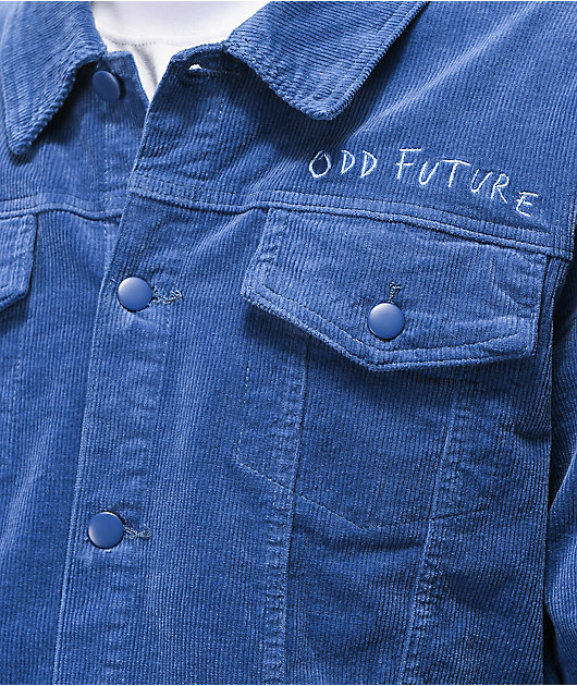 Odd Future Light Blue Corduroy Trucker Jacket