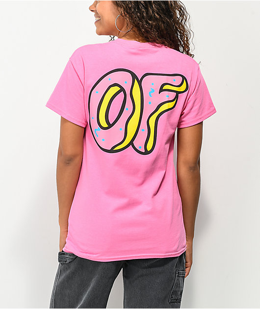 Odd Future Logo Pink T-Shirt