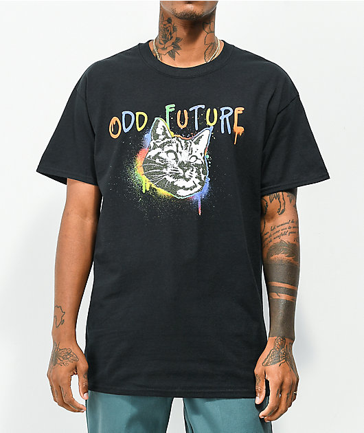 Odd Future Meow Tag Black T-Shirt