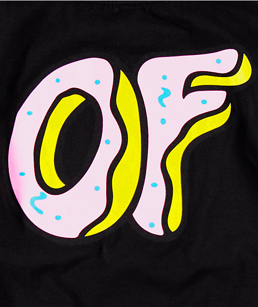 Odd Future OF Donut Black T-Shirt