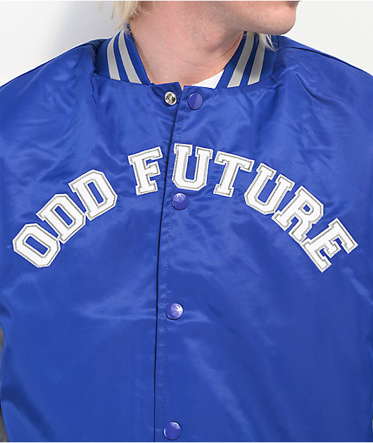 Odd Future OFWGKTA Blue Stadium Jacket | Zumiez