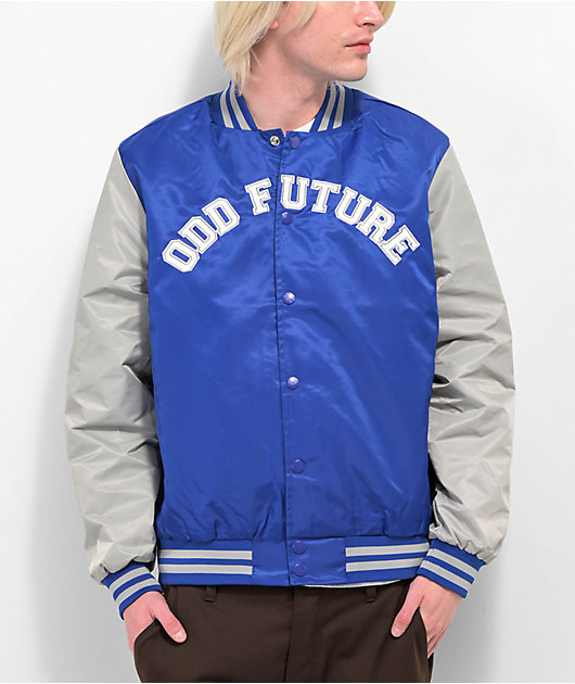 Odd Future OFWGKTA Blue Stadium Jacket Zumiez