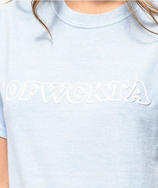Odd Future Ombre Puff Print Blue T-Shirt