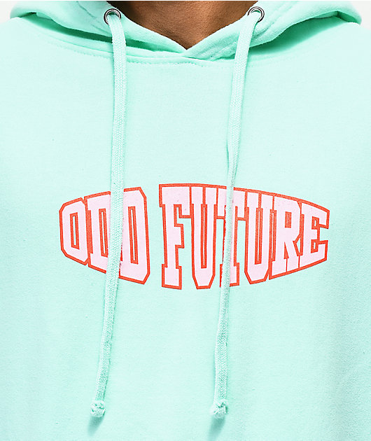 Odd future teal hoodie Clearance