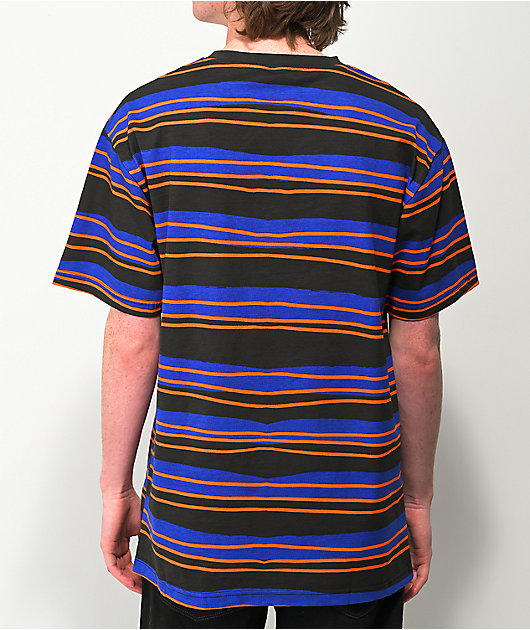 Tシャツ・カットソー COVERNAT Multi Stripe T-Shirt Yellow COLOR BLOCK EMBROIDERED T-SHIRT - Yellow | ZARA United States
