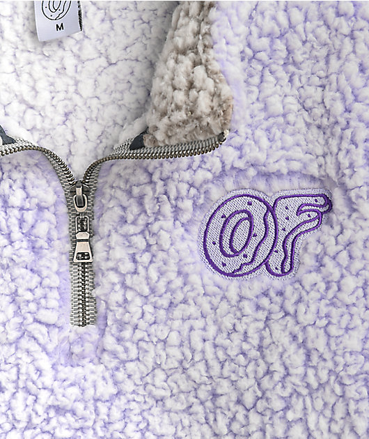 Odd Future Purple Wubby Fleece Jacket