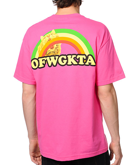 ofwgkta rainbow cat shirt