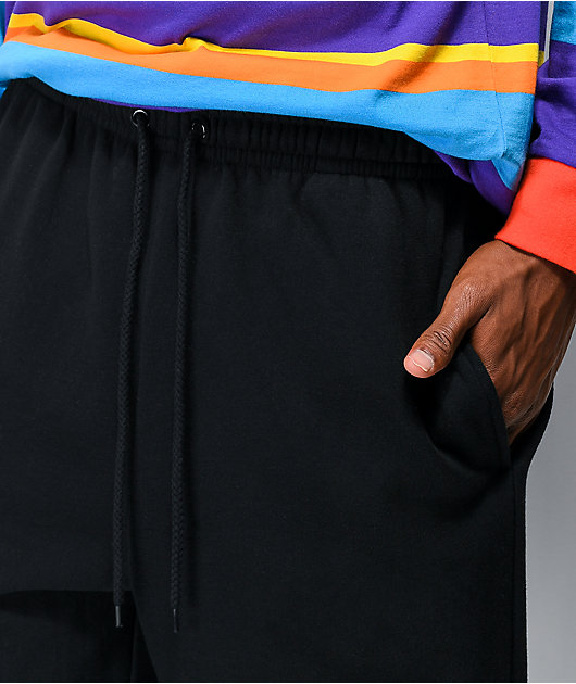 ZUMIEZ ODD FUTURE Rainbow Black Sweatpants Joggers Mens S Tyler The Creator  *NWT $29.95 - PicClick