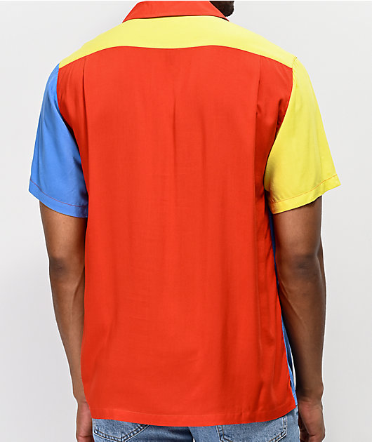 Odd Future Rayon Colorblock Woven Short 