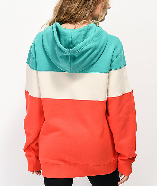 odd future primary color block hoodie